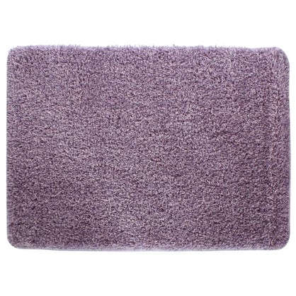 Коврик для ванной Amadeo 50x70 см цвет фиолетовый