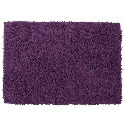 Коврик для ванной Crazy 50x70 см цвет фиолетовый
