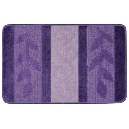 Коврик для ванной Hurrem 50х80 см цвет фиолетовый