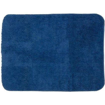 Коврик для ванной Lounge 50х70 см цвет синий