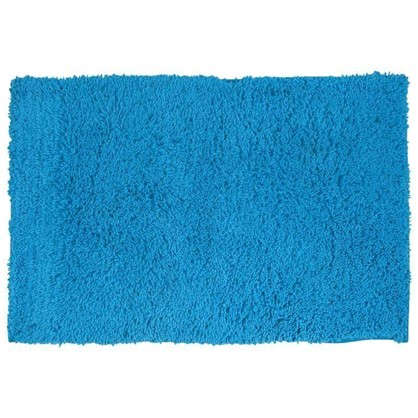 Коврик для ванной Twist 60х90 см цвет синий