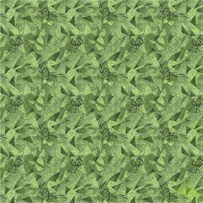 Ковролин Карамель 600 войлок 3 м цвет зелёный