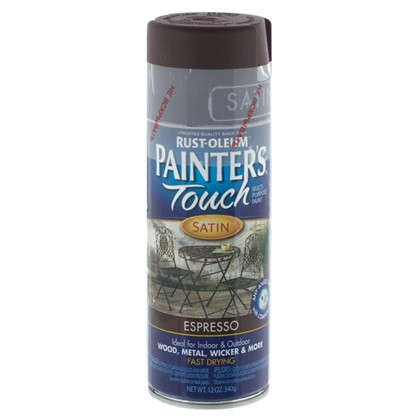 Краска аэрозольная Paint Touch полуматовая цвет эспрессо 340 г