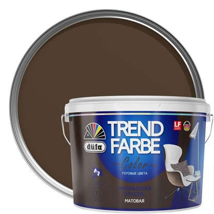 Краска для стен и потолков Trend Farbe цвет Трюфельный десерт 1 л
