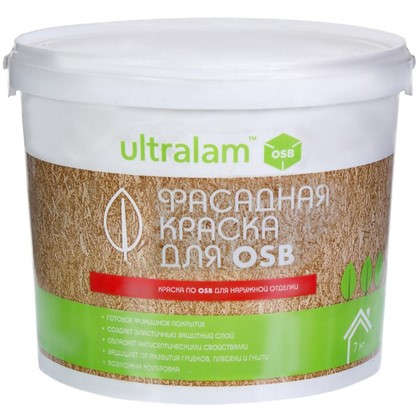 Краска фасадная Ultralam для OSB 7 кг