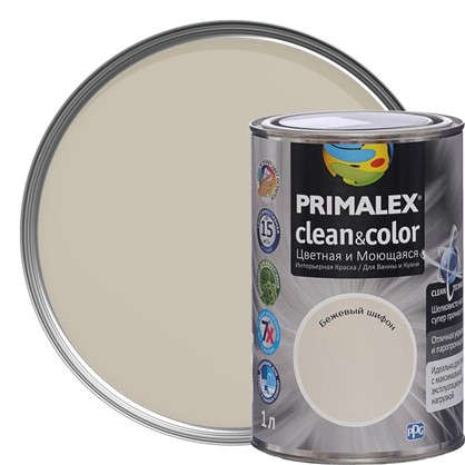 Краска PR-X Clean&Color 1 л Бежевый шифон