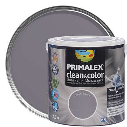 Краска PR-X Clean&Color 25 л Серый холст