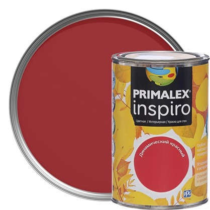 Краска Primalex Inspiro 1 л Динамический красный