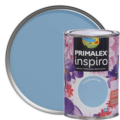 Краска Primalex Inspiro 1 л Синий муслин в 