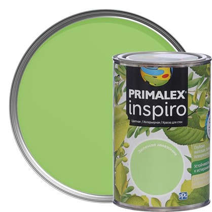 Краска Primalex Inspiro 1 л Зеленая Амазония