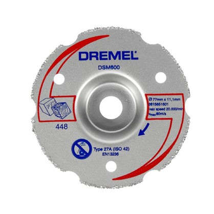 Круг для резки заподлицо для Dremel DSM20