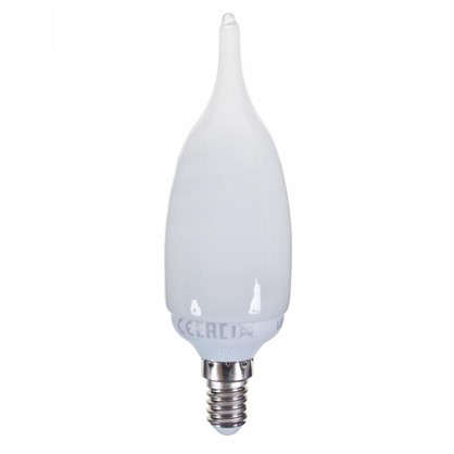 Лампа энергосберегающая Lexman свеча на ветру E14 11 Вт свет тёплый белый