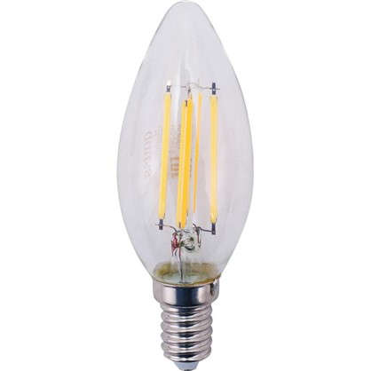 Лампа Filament Свеча E14 11W 720lm 2700К
