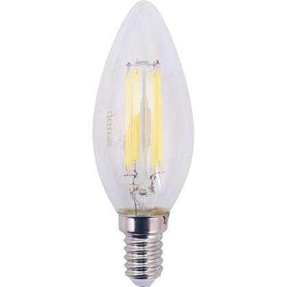 Лампа Filament Свеча E14 11W 750lm 4100К