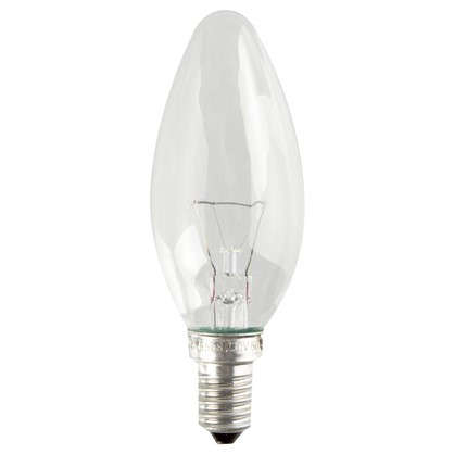 Лампа накаливания Osram свеча E14 60 Вт свет теплый белый