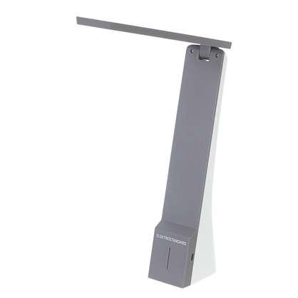 Лампа настольная светодиодная Desk 3 Вт цвет белый/серый