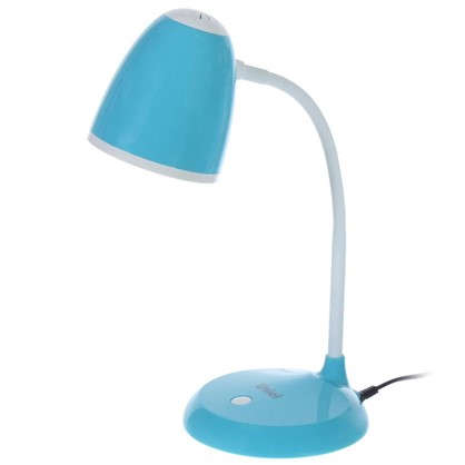 Лампа настольная TLI-228 1х60 ВтхЕ27 цвет голубой