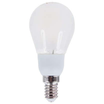 Светодиодная лампа диммируемая Osram Шар E14 5 Вт 470 Лм свет теплый белый матовая колба