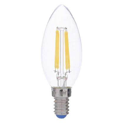 Светодиодная лампа филаментная Airdim форма свеча E14 5 Вт 500 Лм свет холодный