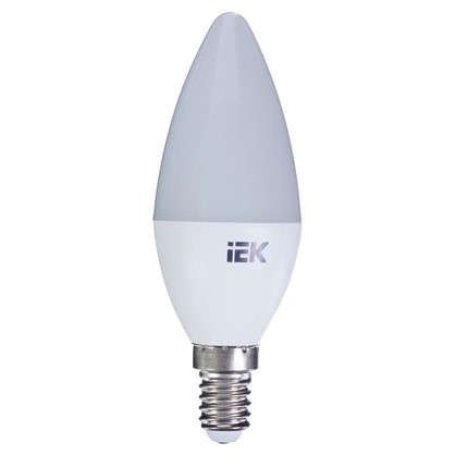 Светодиодная лампа IEK C35 Свеча E14 7 Вт 3000К свет теплый белый