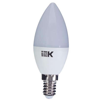 Светодиодная лампа IEK C35 Свеча E14 7 Вт 4000К свет холодный белый