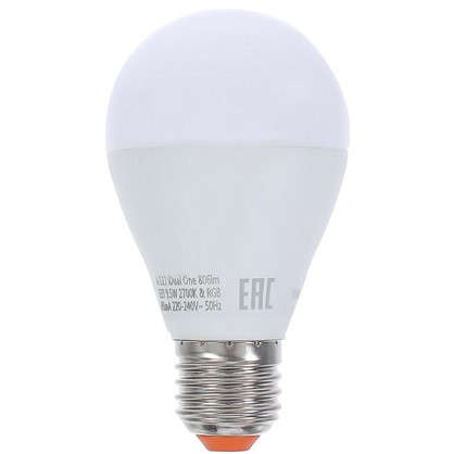 Светодиодная лампа Lexman iDual One E27 9.5 Вт 806 Лм RGBW