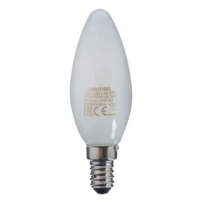Светодиодная лампа Lexman Свеча E14 4.5 Вт 470 Лм свет теплый белый