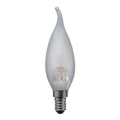 Светодиодная лампа Lexman Свеча на ветру E14 4.5 Вт 470 Лм свет теплый белый матовая колба