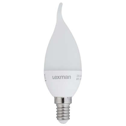 Светодиодная лампа Lexman свеча на ветру E14 5.5 Вт 470 Лм свет холодный белый