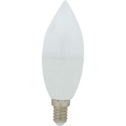 Светодиодная лампа Osram E14 220 В 8 Вт свеча 4 м² свет холодный белый