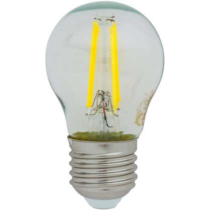 Светодиодная лампа Osram E27 220 В 5 Вт шар 3 м² свет холодный белый