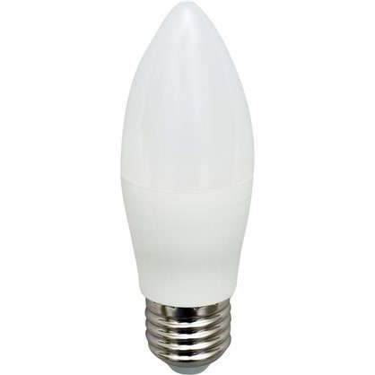 Светодиодная лампа Osram E27 220 В 8 Вт свеча 4 м² свет теплый белый