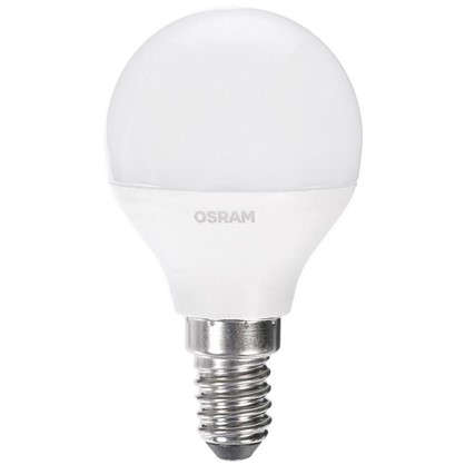 Светодиодная лампа Osram Шар E14 6.5 Вт 550 Лм свет холодный белый