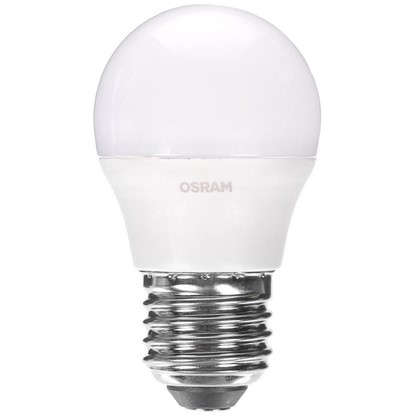 Светодиодная лампа Osram Шар E27 6.5 Вт 550 Лм свет холодный белый