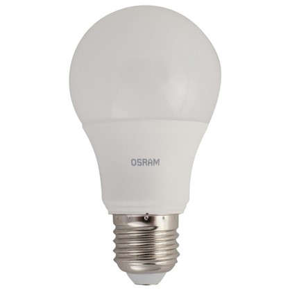 Светодиодная лампа Osram шар E27 9.5 Вт 806 Лм свет холодный белый