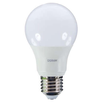 Светодиодная лампа Osram шар E27 9.5 Вт 806 Лм свет теплый белый