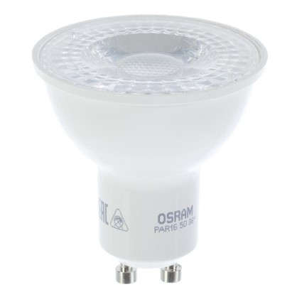 Светодиодная лампа Osram спот GU10 4.8 Вт 350 Лм свет теплый белый
