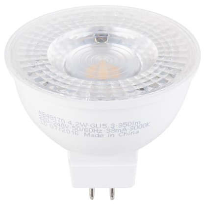 Светодиодная лампа Osram спот GU5.3 4.2 Вт 350 Лм теплый белый