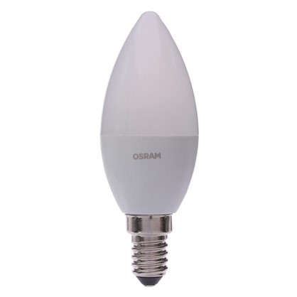 Светодиодная лампа Osram Свеча E14 6.5 Вт 550 Лм свет холодный белый