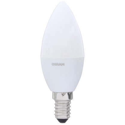 Светодиодная лампа Osram Свеча E14 6.5 Вт 550 Лм свет теплый белый