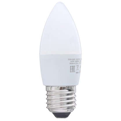 Светодиодная лампа Osram Свеча E27 6.5 Вт 550 Лм свет теплый белый