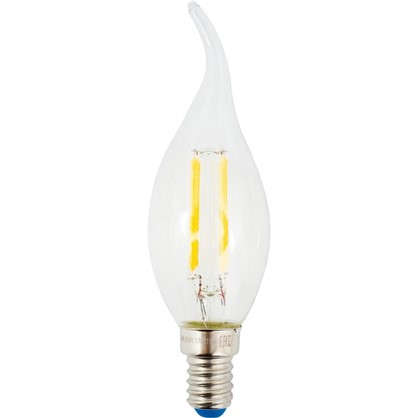 Светодиодная лампа Uniel свеча на ветру E14 6 Вт 500 Лм свет холодный