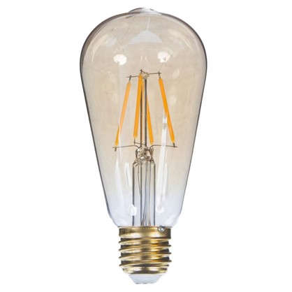 Лампа светодиодная Uniel Vintage конус E27 5 Вт 450 Лм свет теплый белый