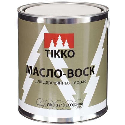 Масло для наружных работ Tikko цвет белый 2.4 л