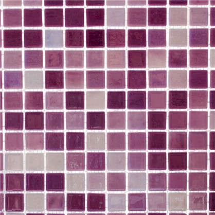 Мозаика Vidrepur № 404 31.7х31.7 см стекло цвет фиолетовый