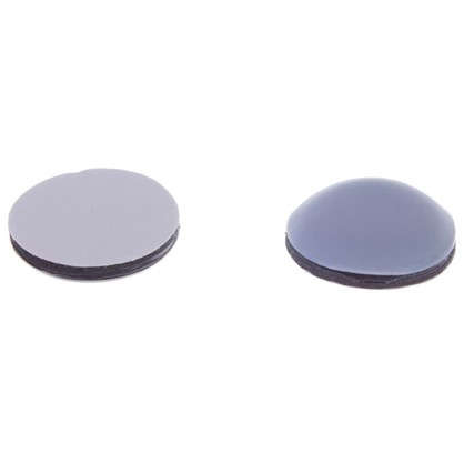 Накладки Standers PTFE 20 мм круглые пластик цвет серый 8 шт.