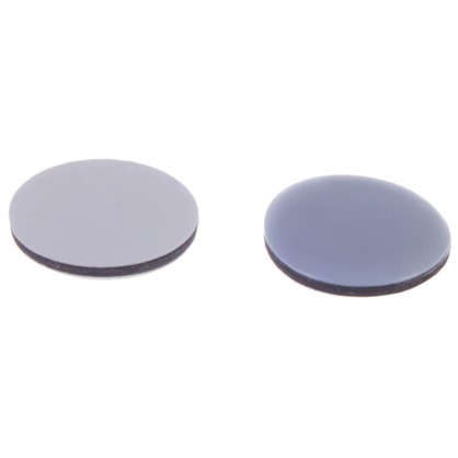 Накладки Standers PTFE 25 мм круглые пластик цвет серый 8 шт.