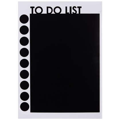 Наклейка меловая для записей To do list