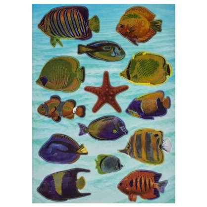 Наклейка Рыбы Красного моря Декоретто L