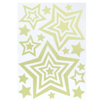 Наклейка светящаяся Звезды EVA 0404